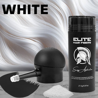 Elite Hair Fibers (27.5g) + Applicator and Hairline Comb